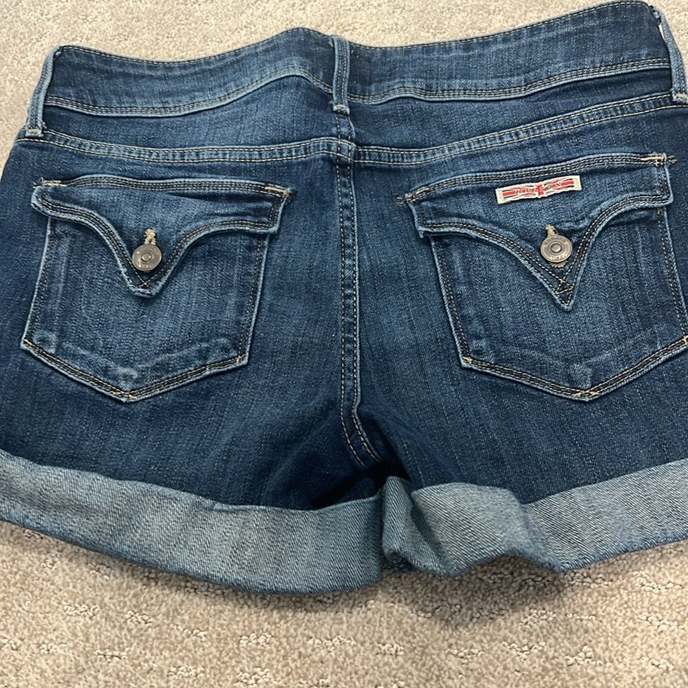 Hudson cuffed demin shorts - EUC - size 27 - Picture 6 of 6